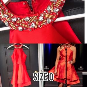 Mac Duggal Fit and Flare Dress